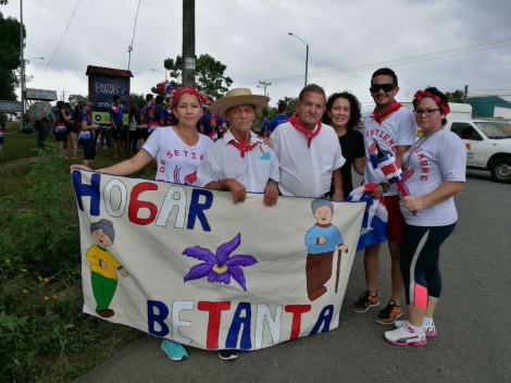 Fuego de la libertad en Hogar Betania