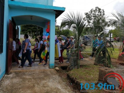 Fieles peregrinaron la Ruta del Evangelio en Boruca
