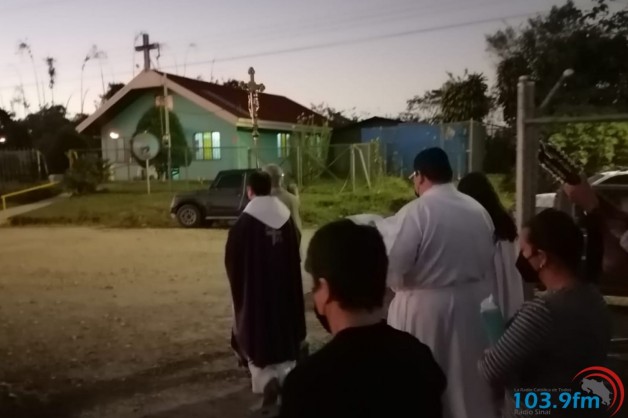 Desagravio por sacrilegio cometido en Concepción de Agua Buena