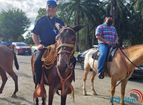 San Isidro es festejado en calurosa jornada con productores de palma y arroz
