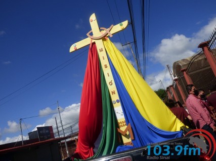 Cruz de la Gran Misión Nacional llega a la Diócesis de San Isidro