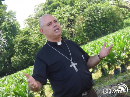 Calor marcó bendición de San Isidro en parroquia fronteriza