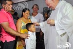 Jesús Eucaristía es adorado por ferviente pueblo en visita pastoral