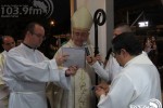 General Viejo junto a párroco llamados a amar a Jesús